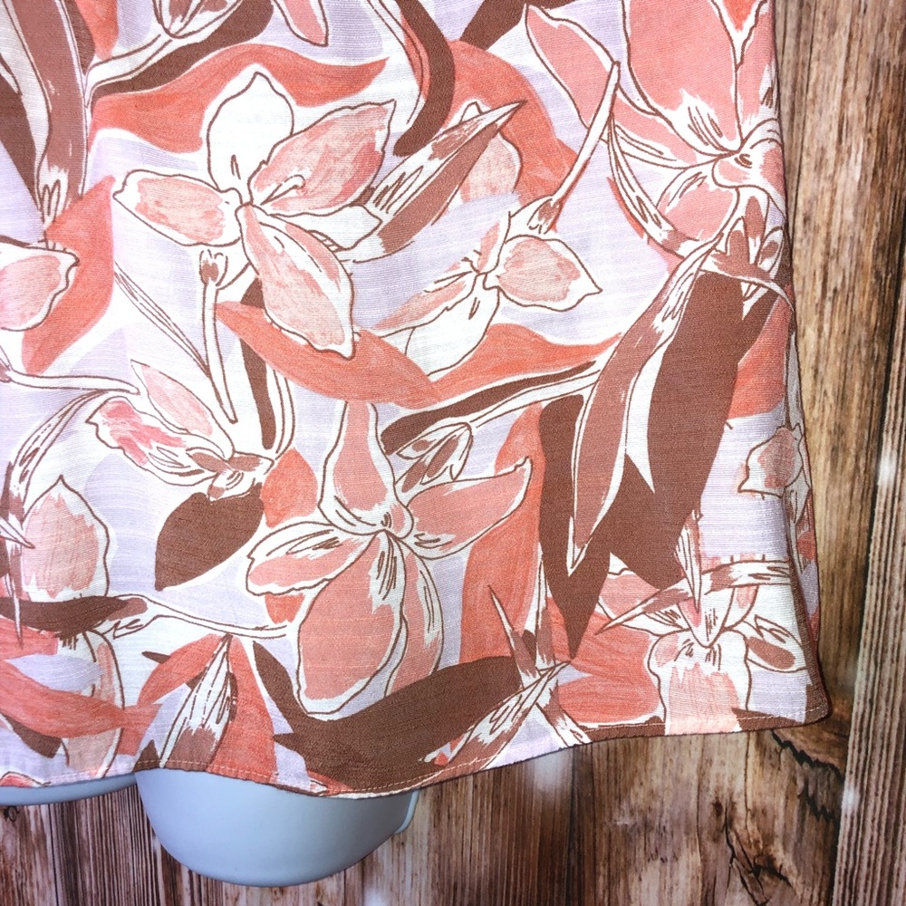 Nine West Floral Sleeveless Top - Picture 3 of 8
